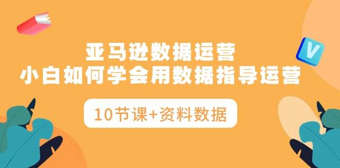 亚马逊数据运营，小白如何学会用数据指导运营（10节课+资料数据）副业工作-副业资源站-副业项目-创业项目-搞钱项目个人副业工作资源分享