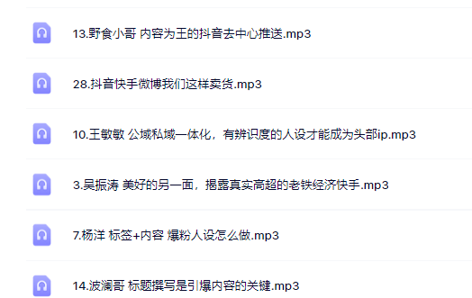 千万粉丝网红教你打造超级IP，人设打造经营粉丝数量快速飙升副业工作-副业资源站-副业项目-创业项目-搞钱项目个人副业工作资源分享