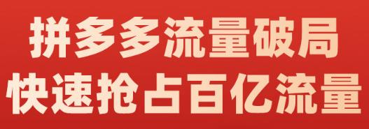 阿杰·拼多多流量破局:如何打黑标，爆款的思路，拼多多流量框架，快速抢占百亿流量副业工作-副业资源站-副业项目-创业项目-搞钱项目个人副业工作资源分享