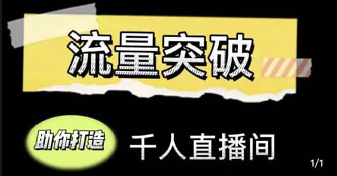 直播运营实战视频课，助你打造千人直播间（14节视频课）副业工作-副业资源站-副业项目-创业项目-搞钱项目个人副业工作资源分享