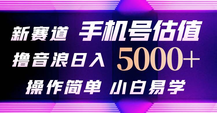 抖音不出境直播【手机号估值】最新撸音浪，日入5000+，简单易学，适合…副业工作-副业资源站-副业项目-创业项目-搞钱项目个人副业工作资源分享