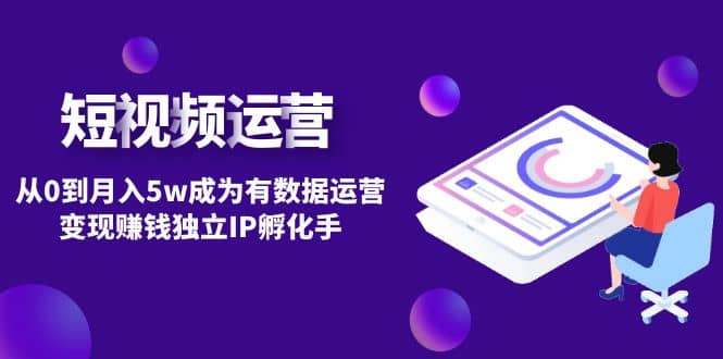 短视频自然流IP第2期副业工作-副业资源站-副业项目-创业项目-搞钱项目个人副业工作资源分享