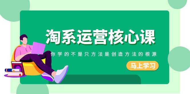 淘系-运营核心课，你学的不是只方法是创造方法的根源（190节课）副业工作-副业资源站-副业项目-创业项目-搞钱项目个人副业工作资源分享