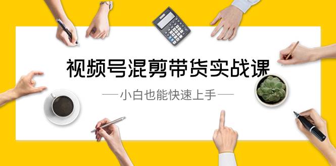 视频号-混剪带货实战课，小白也能快速上手（10节课）副业工作-副业资源站-副业项目-创业项目-搞钱项目个人副业工作资源分享