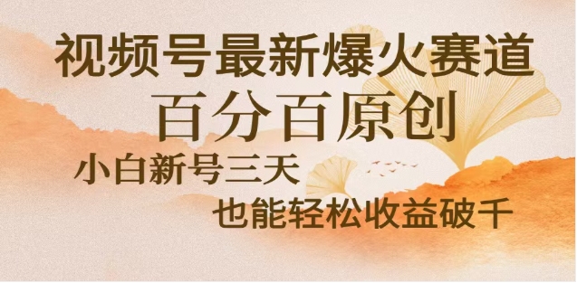 视频号独家玩法，老年养生赛道，无脑搬运爆款视频，日入2000+副业工作-副业资源站-副业项目-创业项目-搞钱项目个人副业工作资源分享